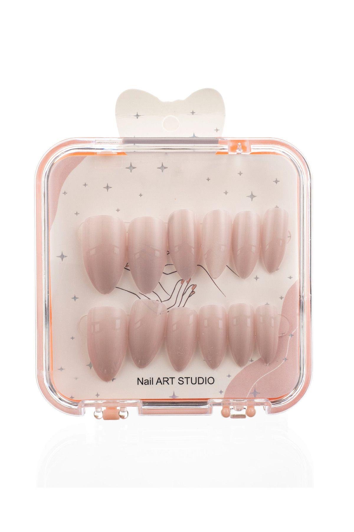 Profesyonel Kedi Gözü Takma Tırnak 12 Adet RC336-1