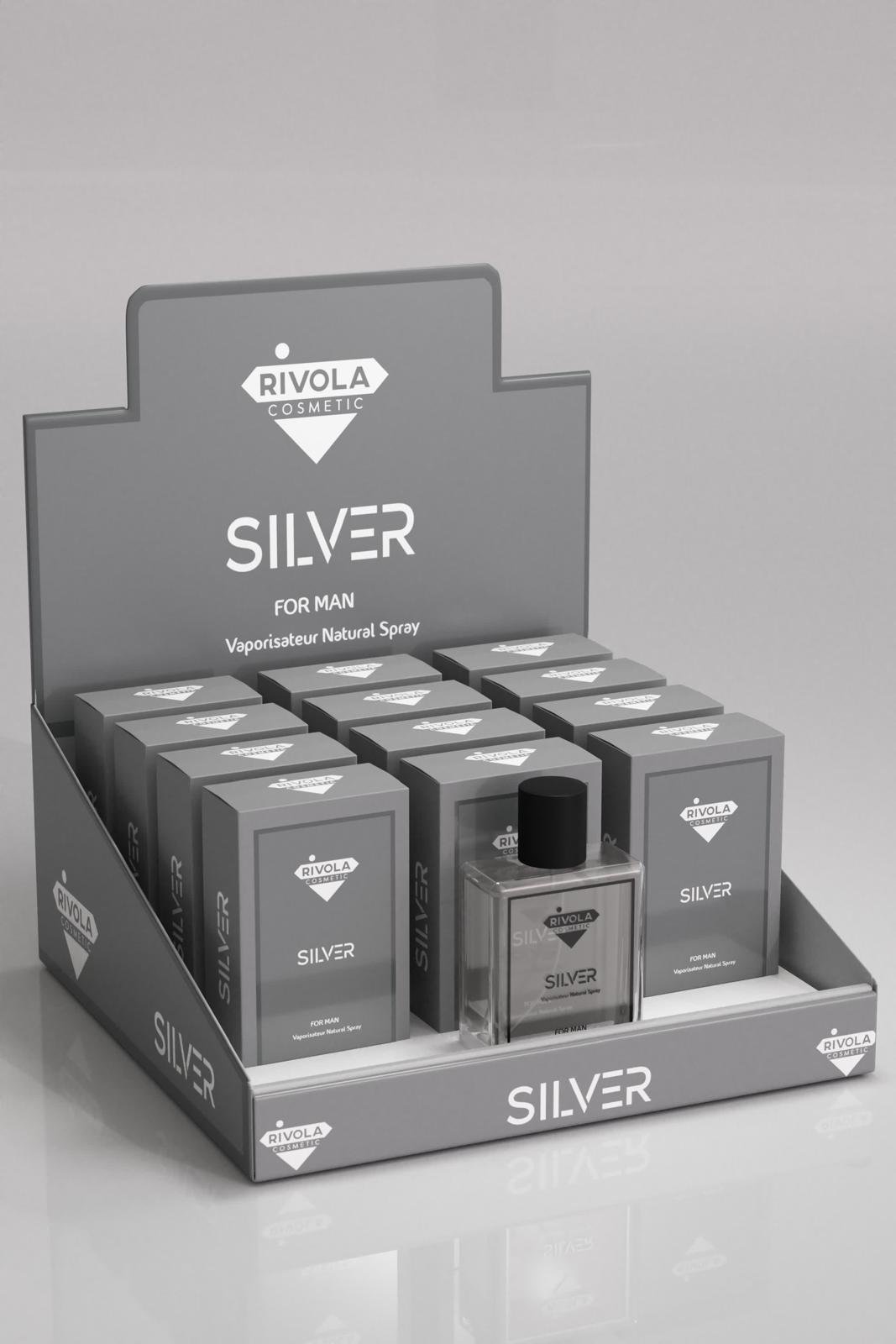 Rivola Silver For Man 100 ml Edc Parfüm