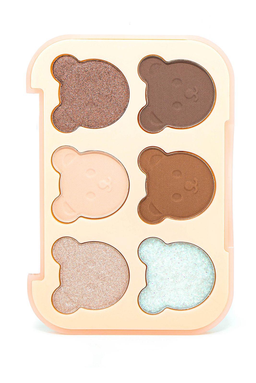 Royal Paris 6 Renkli Ayıcık Desenli Far Paleti