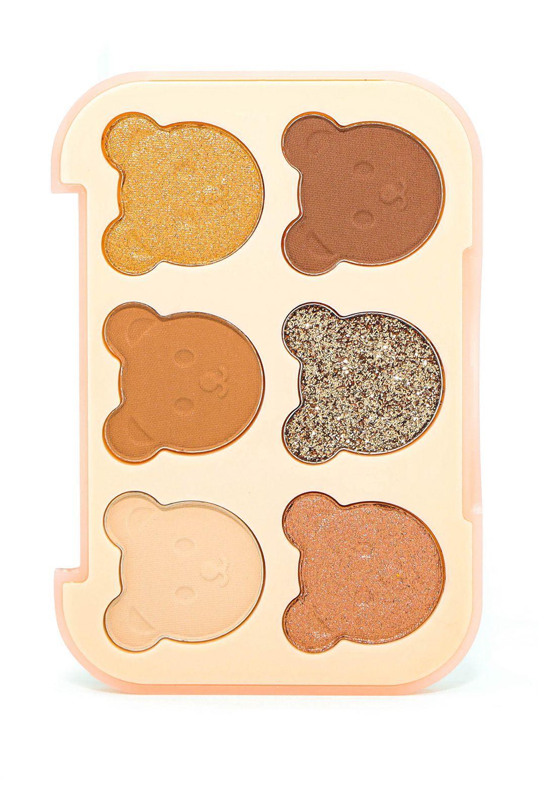 Royal Paris 6 Renkli Ayıcık Desenli Far Paleti