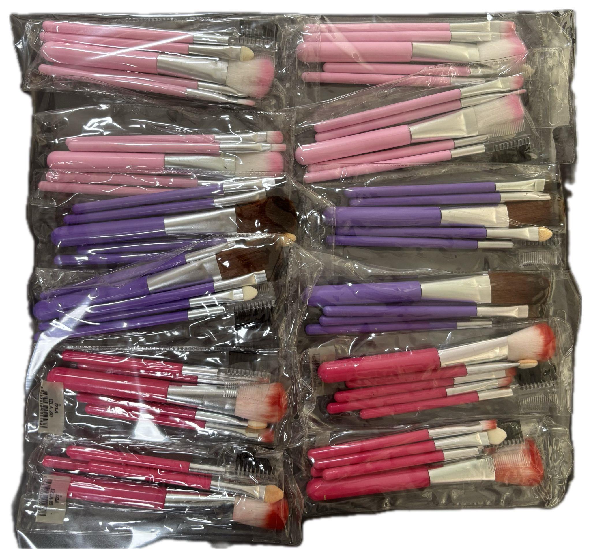 Seyahat Boy 5'li Fırça Kırmızı