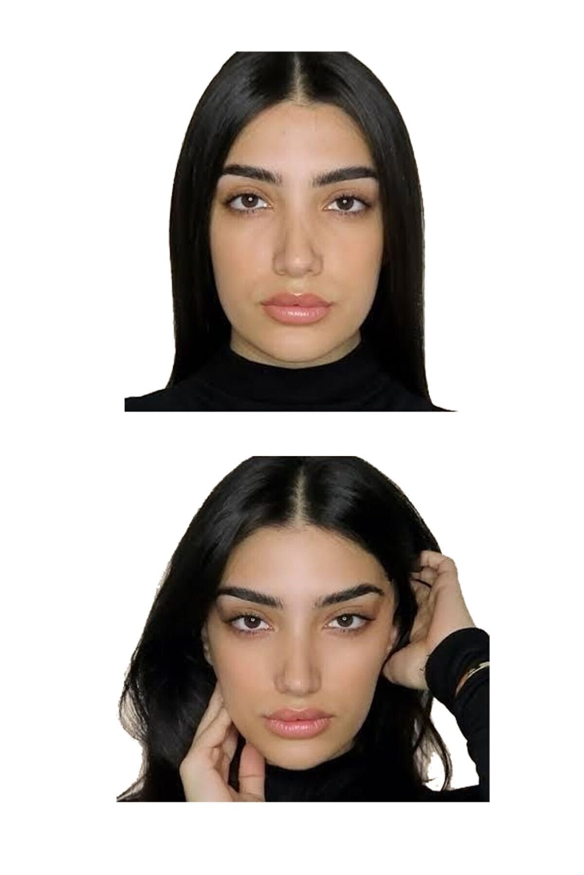 Siyah Lastikli Lift 'Em Up Yüz & Göz Germe Bantları (40'lı paket)