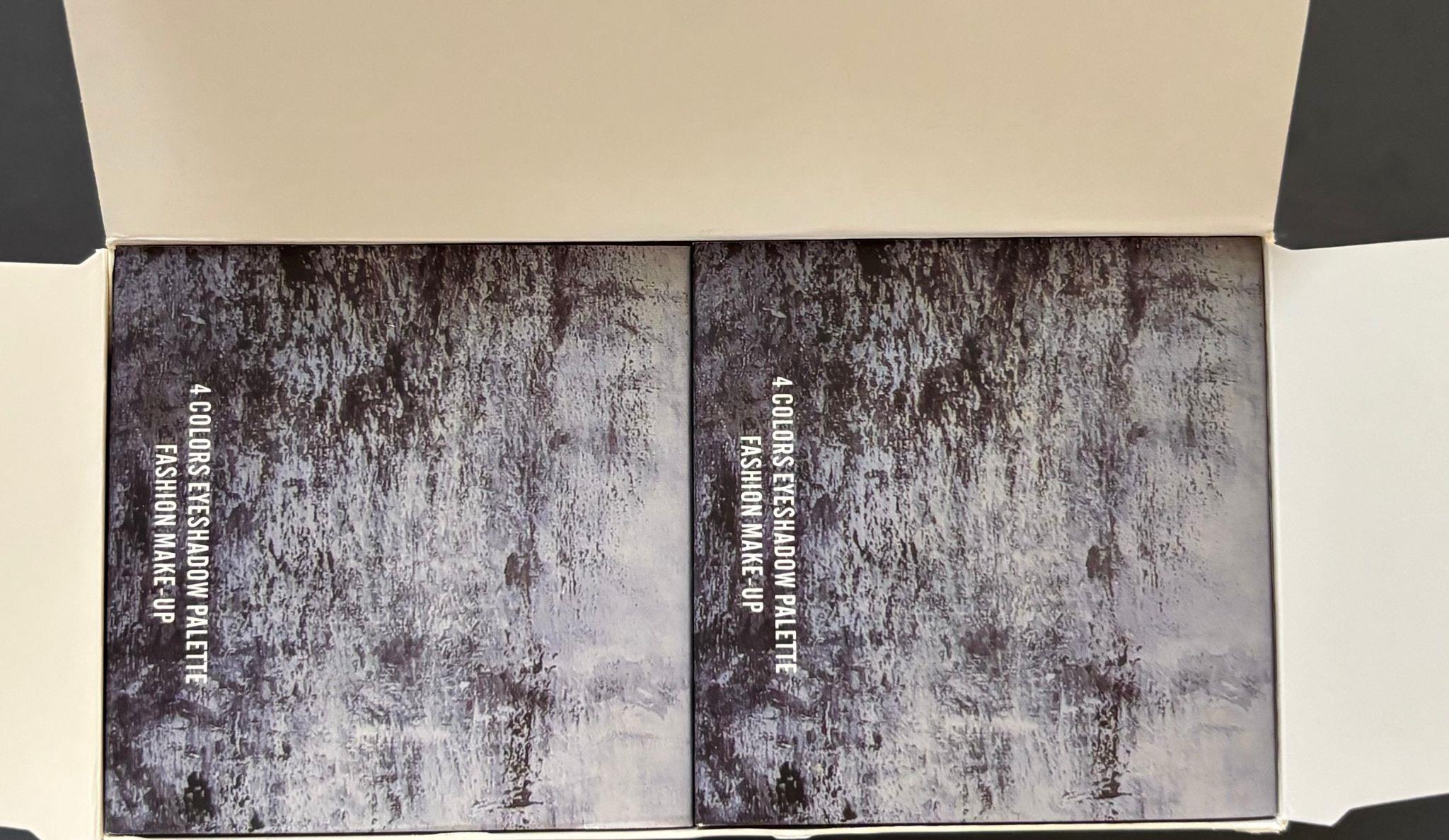 S&S 4 Color Matte Eyeshadow Palette 02