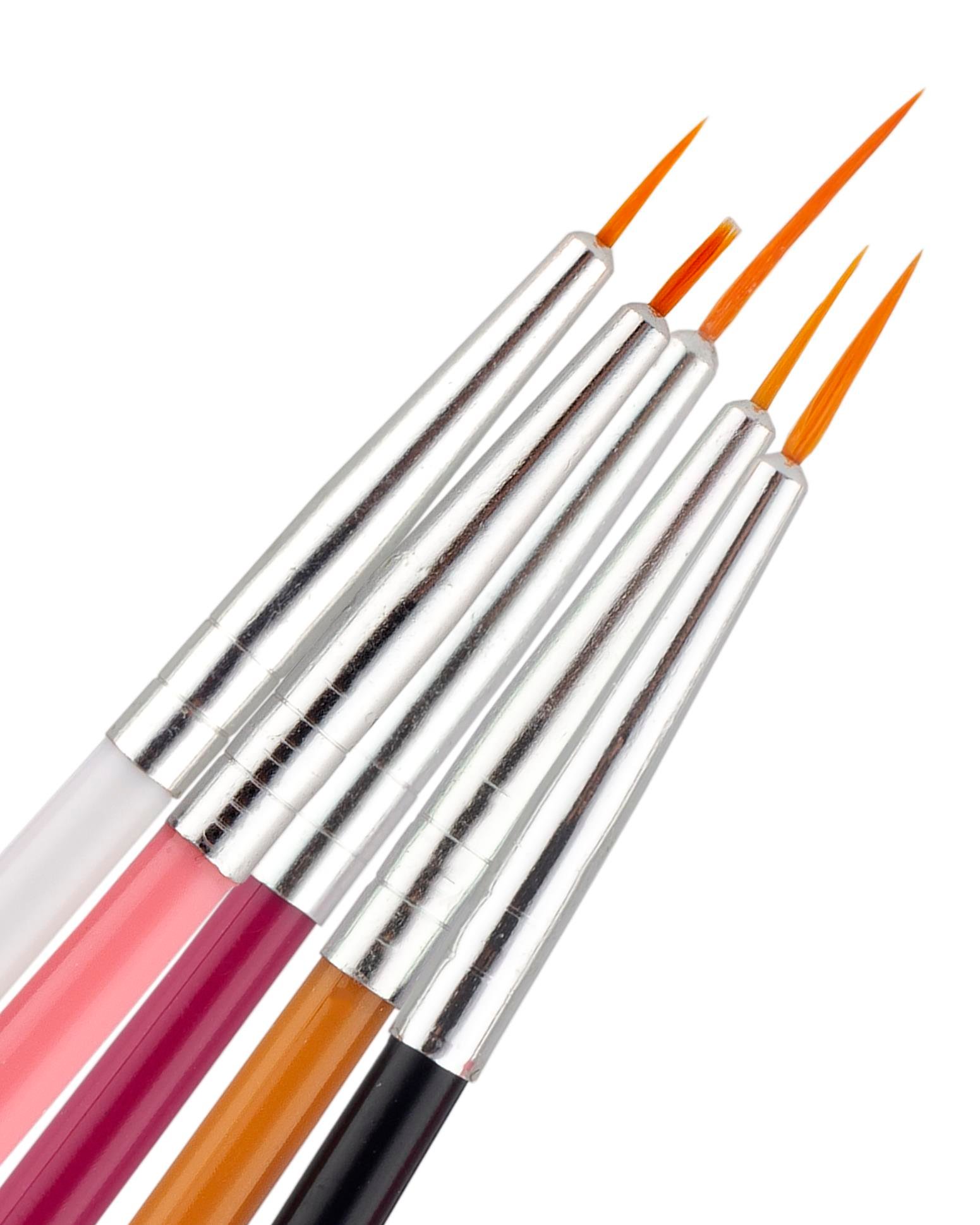 S&S 5'li Tırnak Desen Fırça Seti