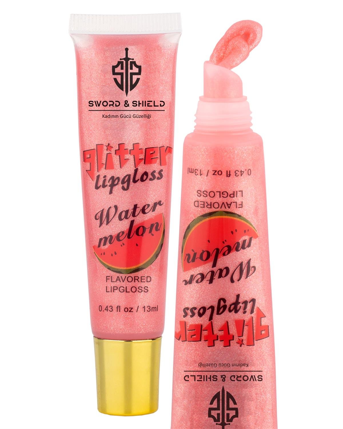 S&S Glitter Lipgloss Strawberry