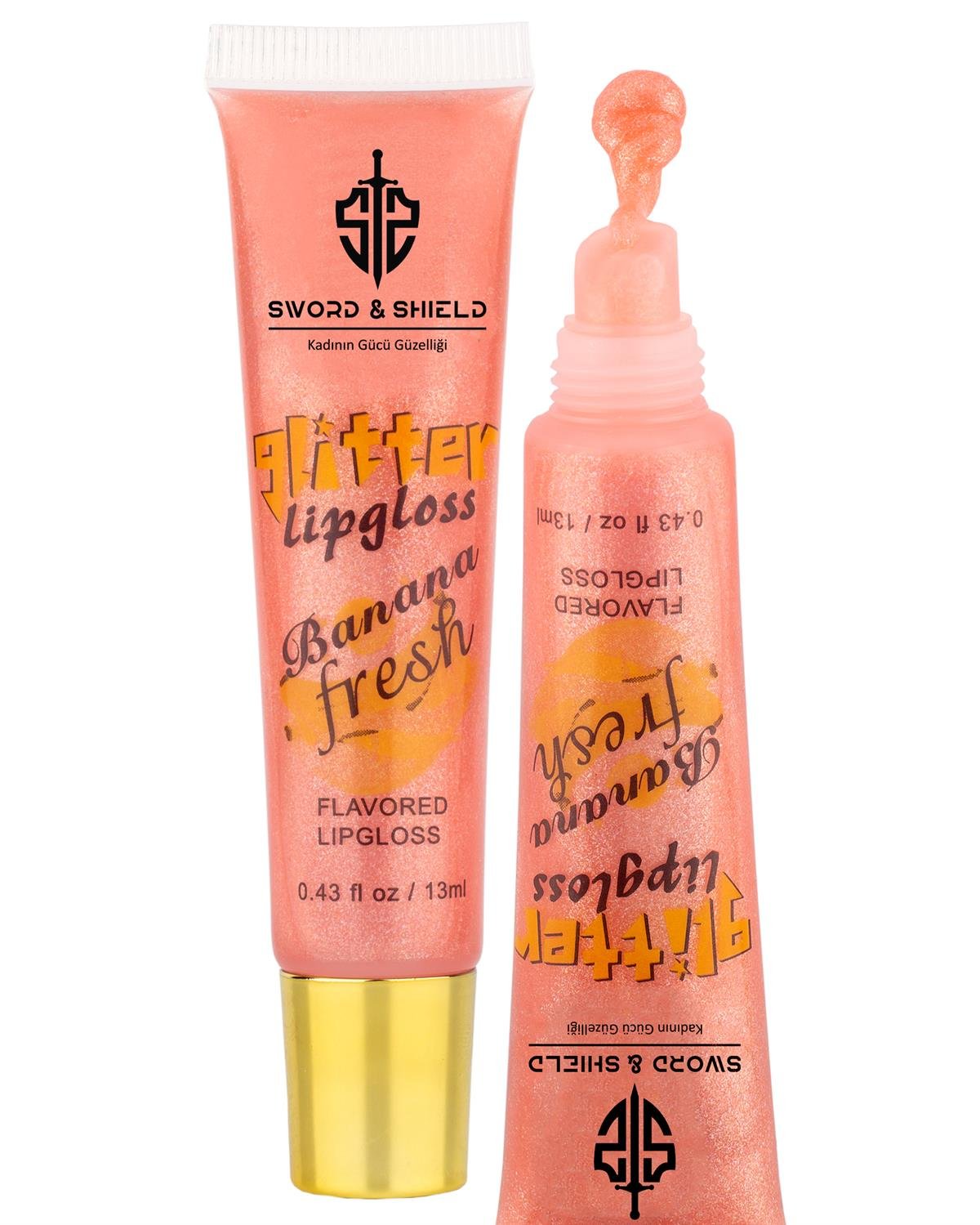 S&S Glitter Lipgloss Strawberry