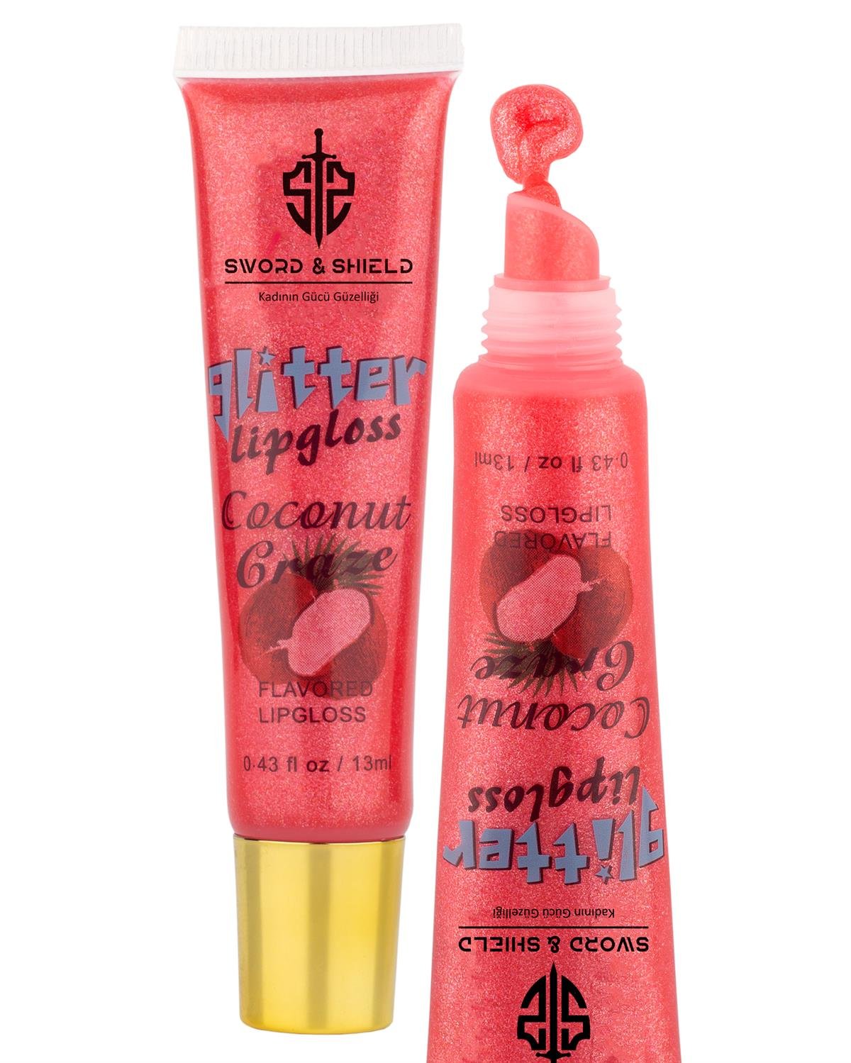 S&S Glitter Lipgloss Strawberry