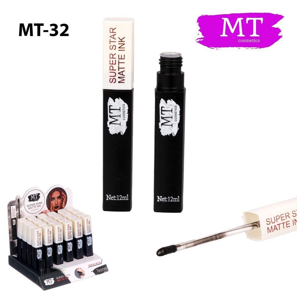 S&S Matte Fırçalı Ruj Siyah