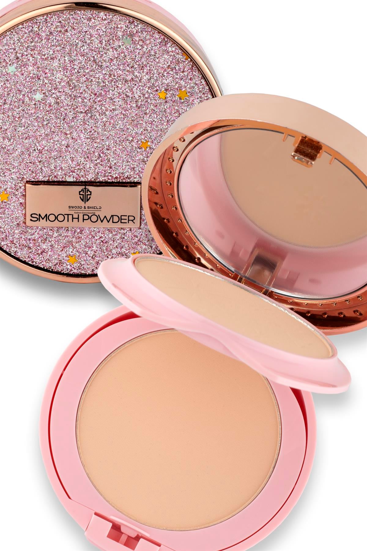 S&S Smooth 3 Katlı Aynalı Pudra 02