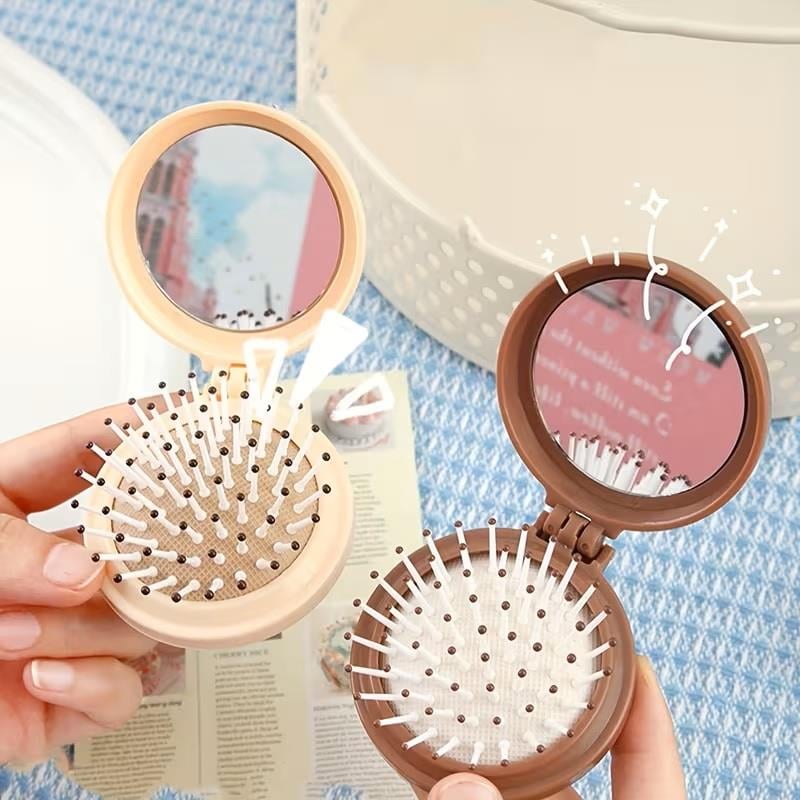 Süpriz Desenli Karikatür Sevimli Cep Katlanır Tarak