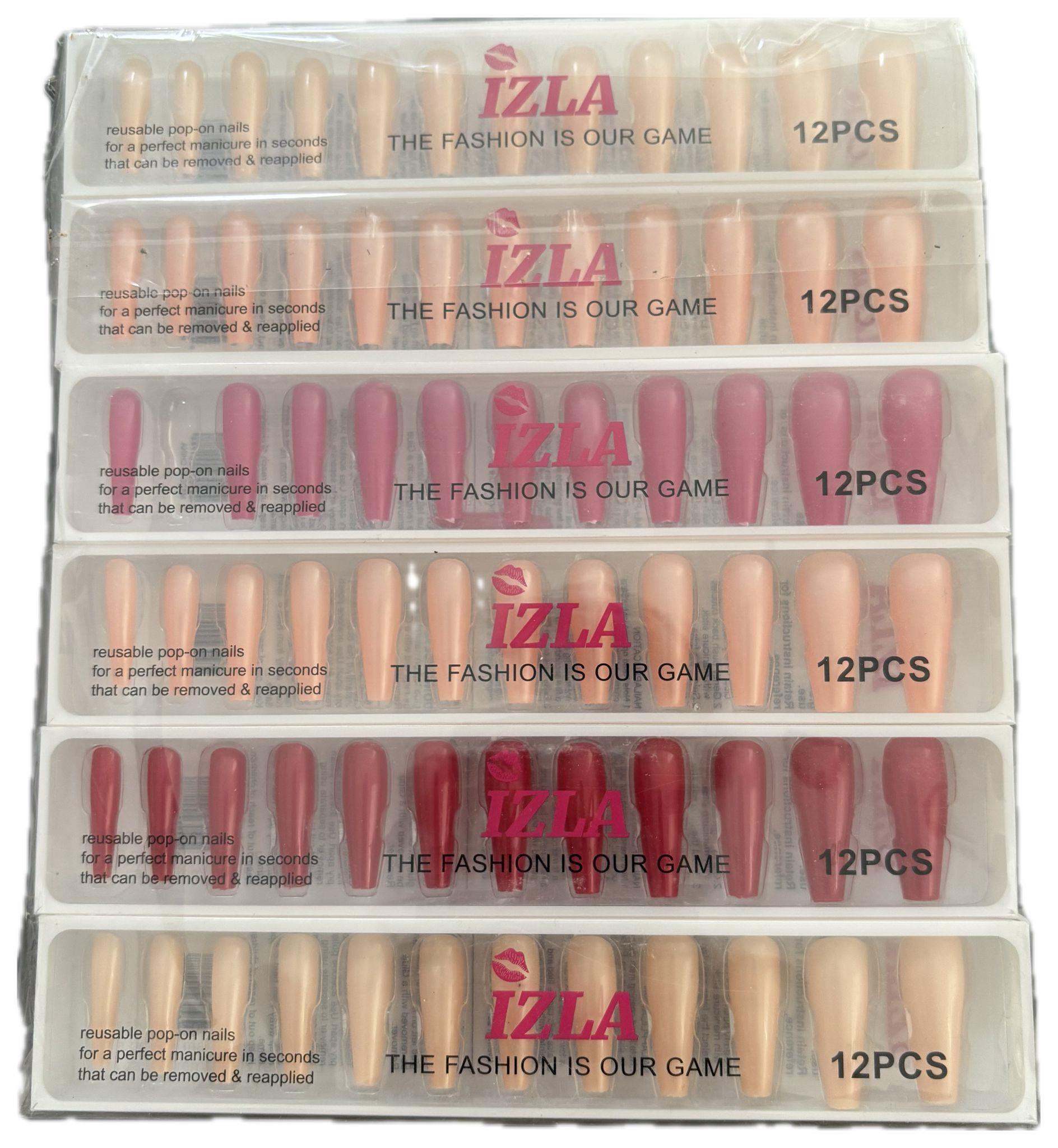 Takma Tırnak Balerin Turuncu