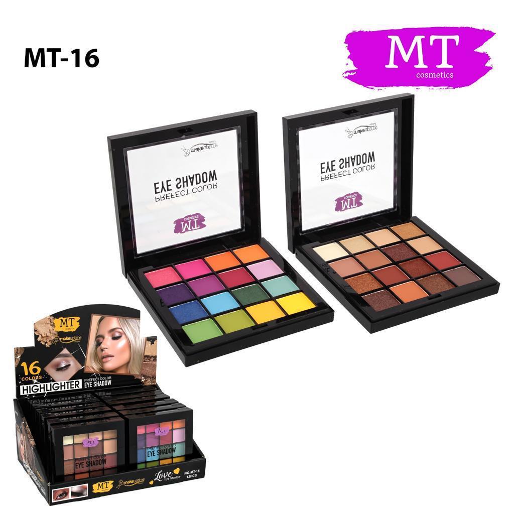 Tikatti Kare 16 Renkli Far Paleti 02