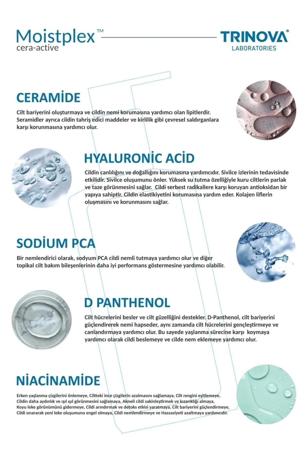 Trinova Seramid Içerikli Nemlendirici El Ve Yüz Kremi 200ml