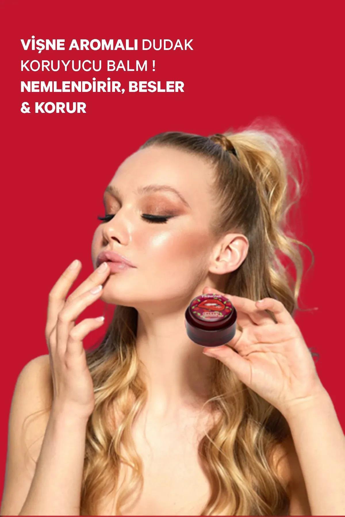 Trinova Vişne Aramalı Dudak Koruyucu Balm 15ml