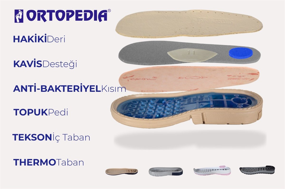 Ayakkabı 26-36Ortopedia Genç Ayakkabı Lacivert Deri 1429