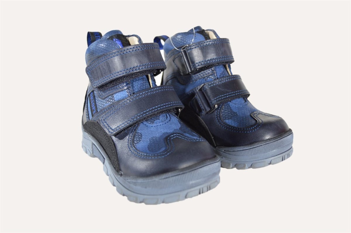 Bot 21-25Ortopedia Bebek Bot Lacivert Deri 1540