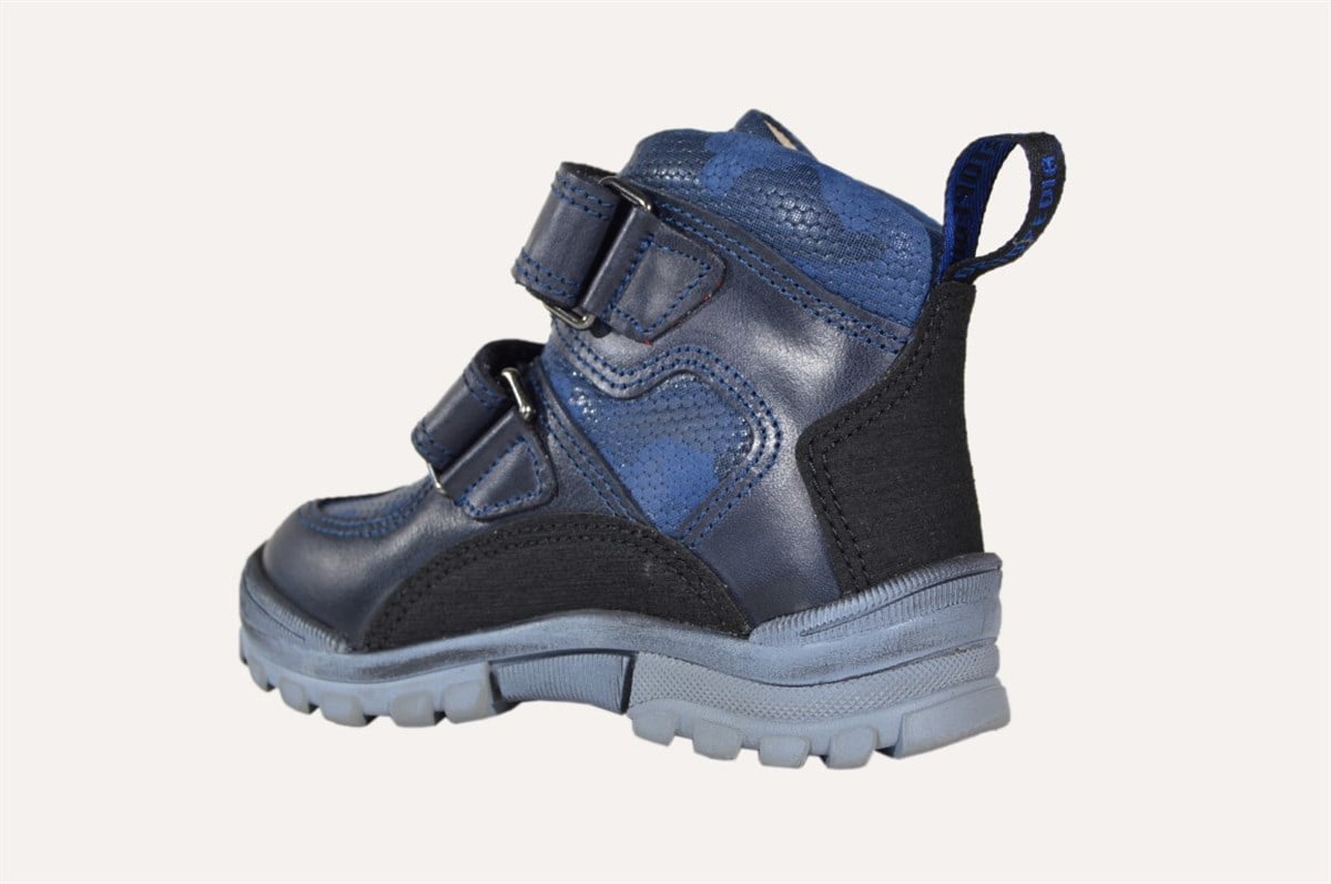 Bot 21-25Ortopedia Bebek Bot Lacivert Deri 1540