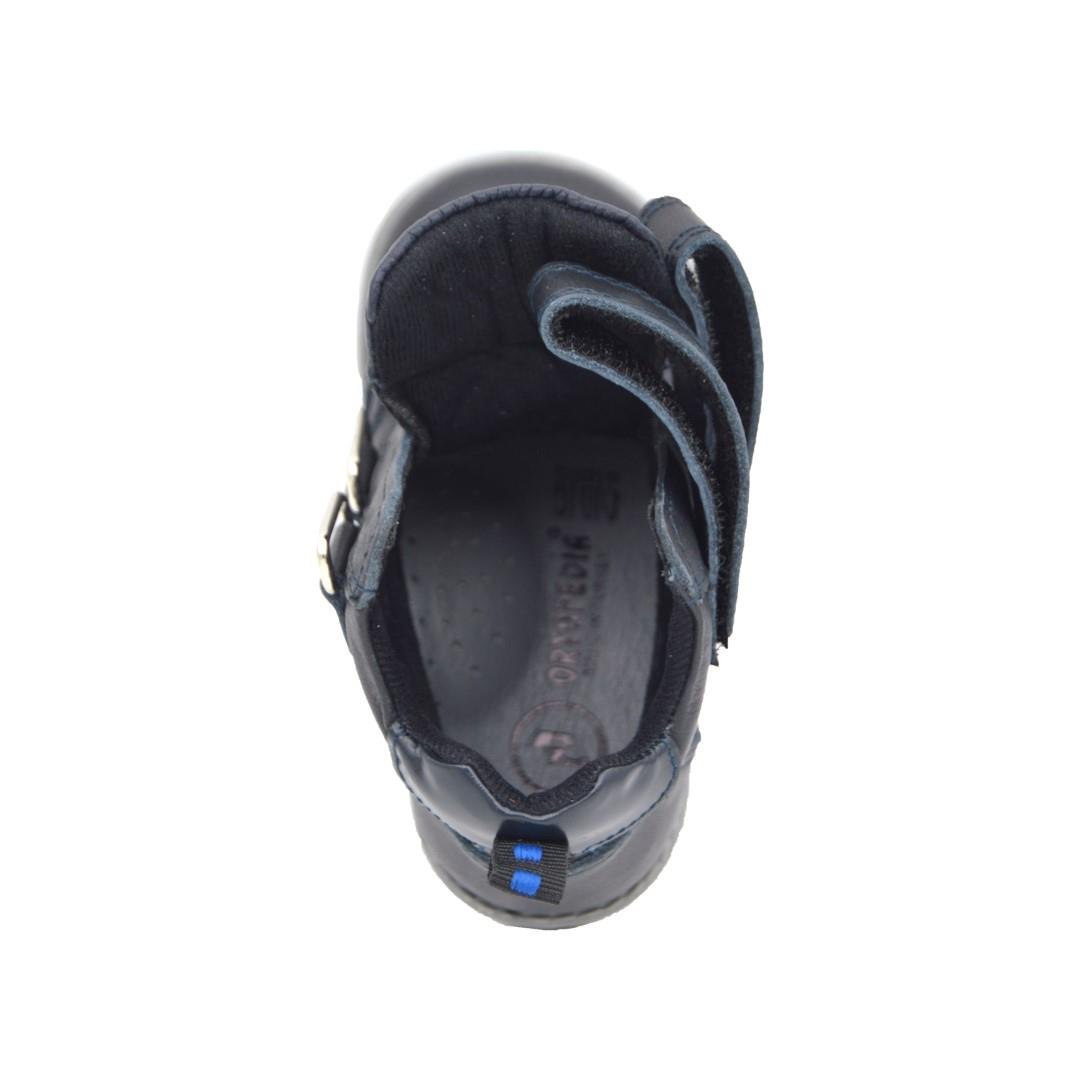 Erkek Bebek BotOrtopedia Bebek Kavis Destekli Bot 1979 LACİVERT DERİ