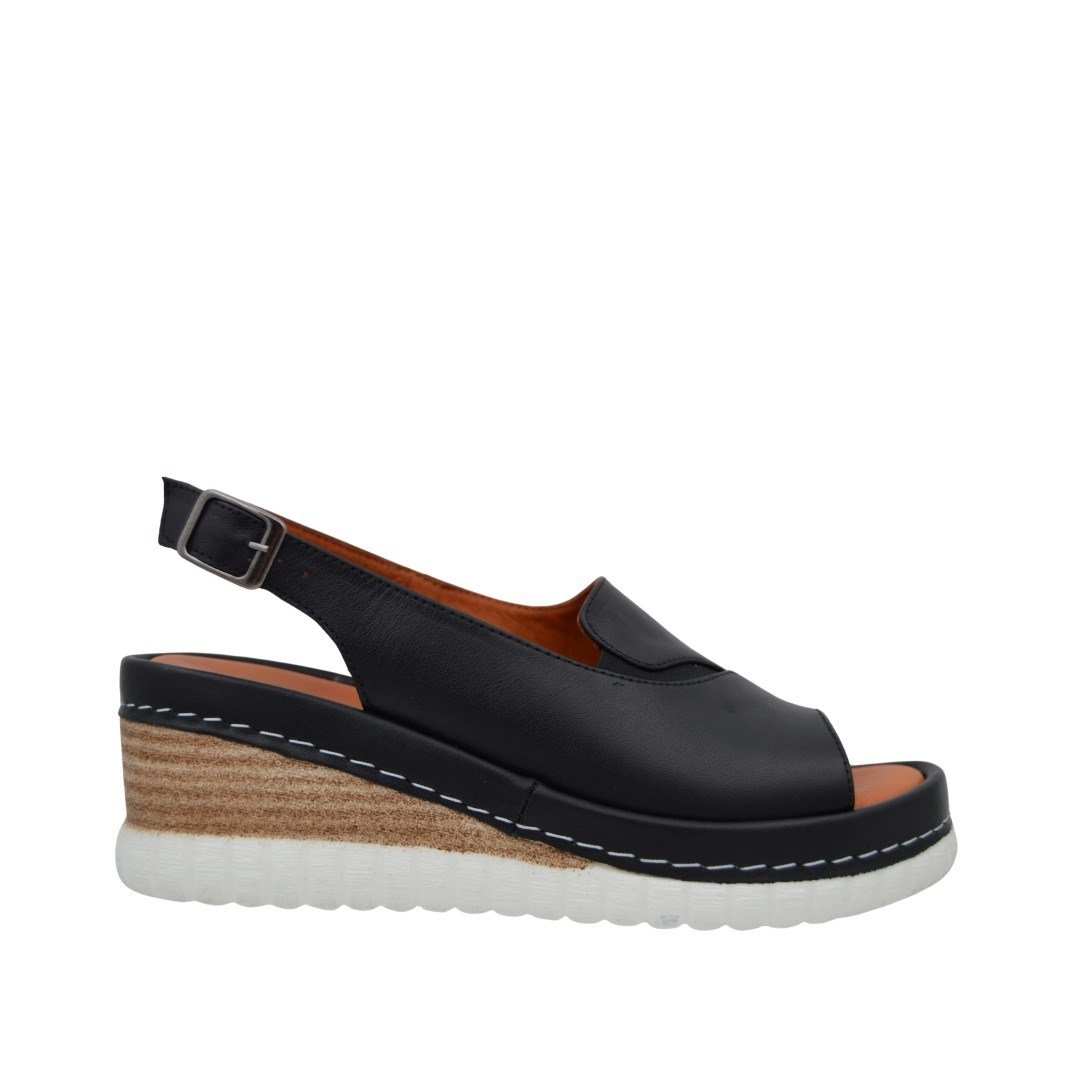 KategorisizAnatomik Comfort Deri Kadın Sandalet 2299 VİZON