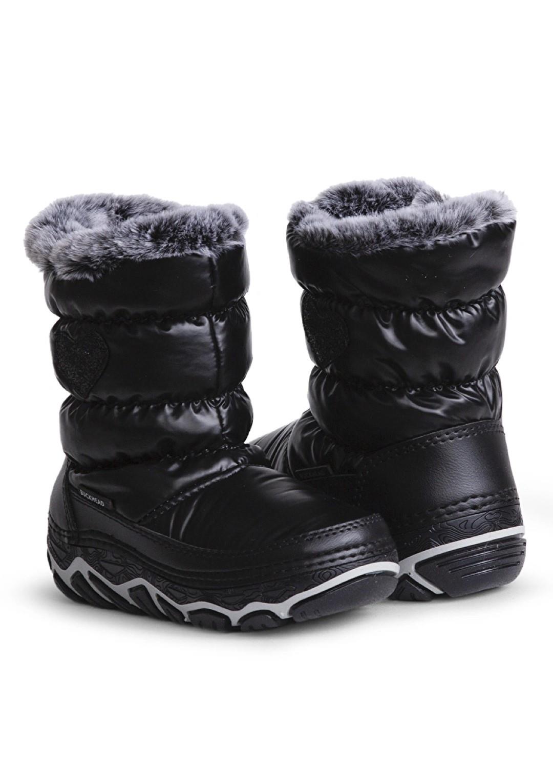 KategorisizBuckhead Elina Çocuk Kürklü Kar Botu BUCK1141 BLACK
