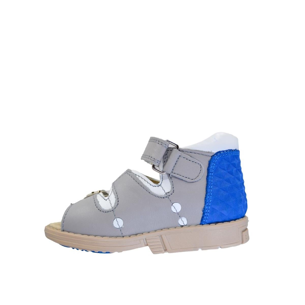 KategorisizOrtopedia Bebek Deri Sandalet Dincoheel 1155 - GRİ