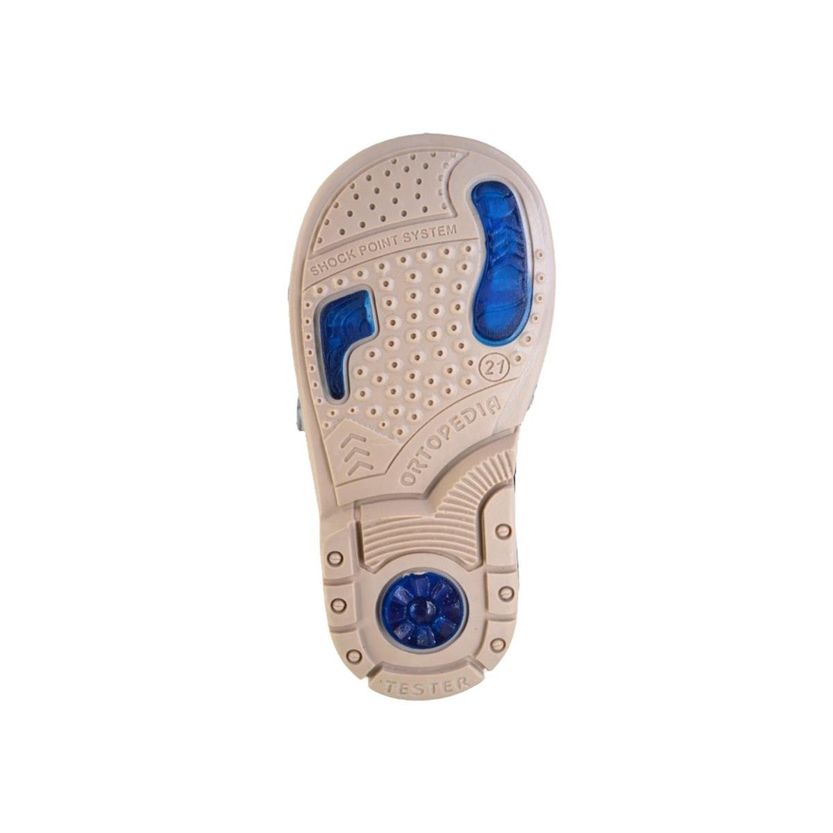KategorisizOrtopedia Bebek Deri Sandalet Dincoheel 1155 - GRİ