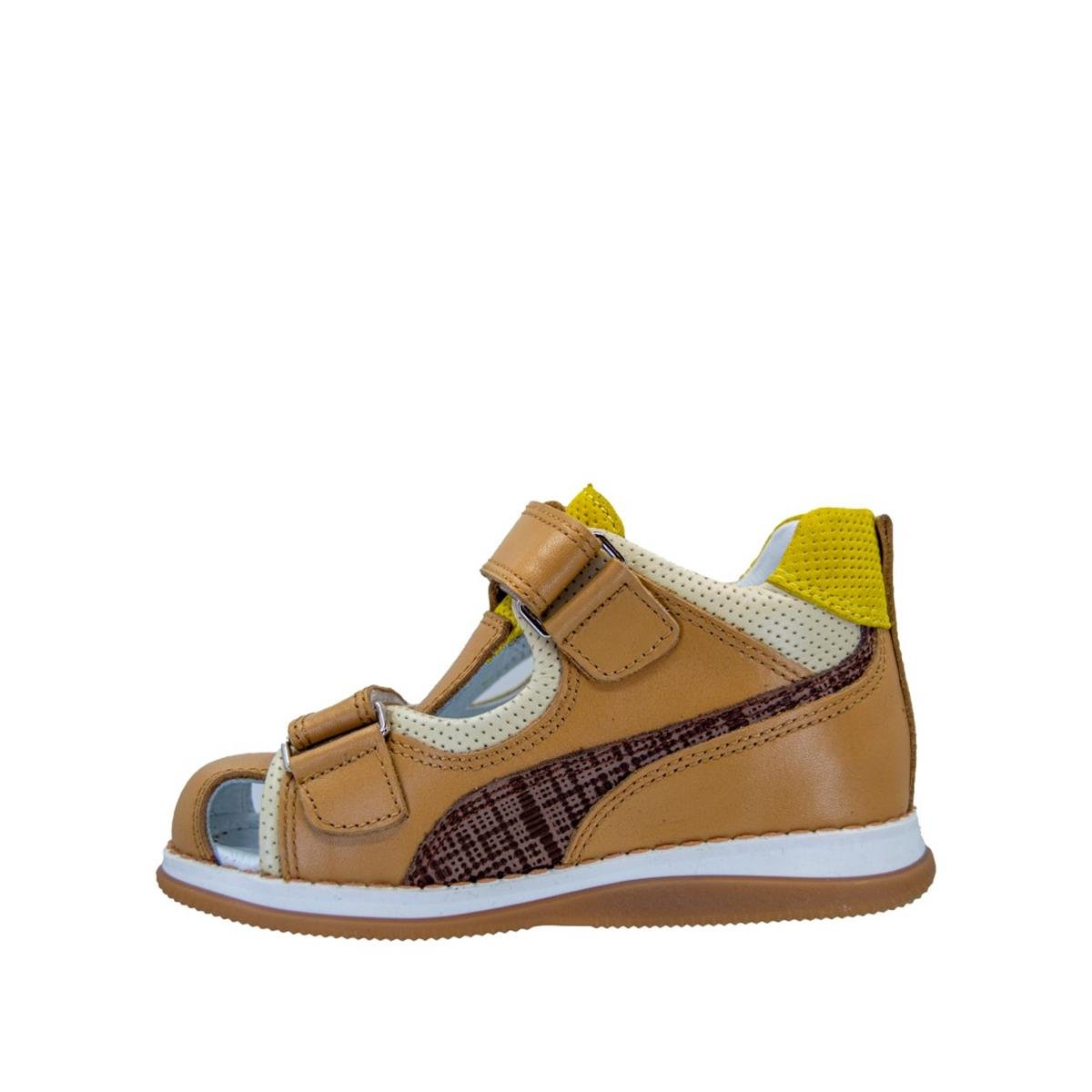 KategorisizOrtopedia Deri Çocuk Sandalet 1609 CAMEL