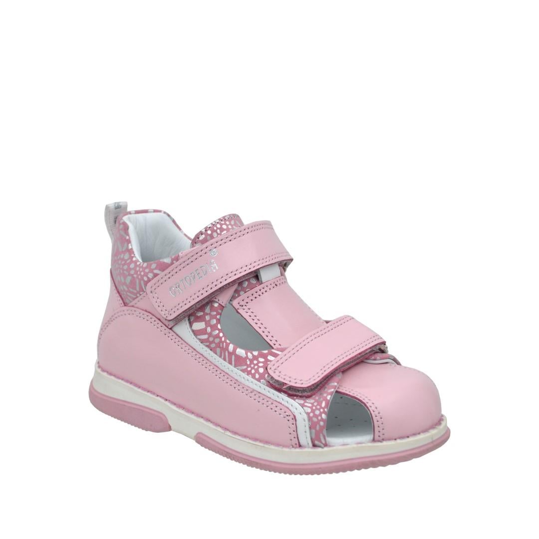 KategorisizOrtopedia Deri Çocuk Sandalet 1610 - PEMBE