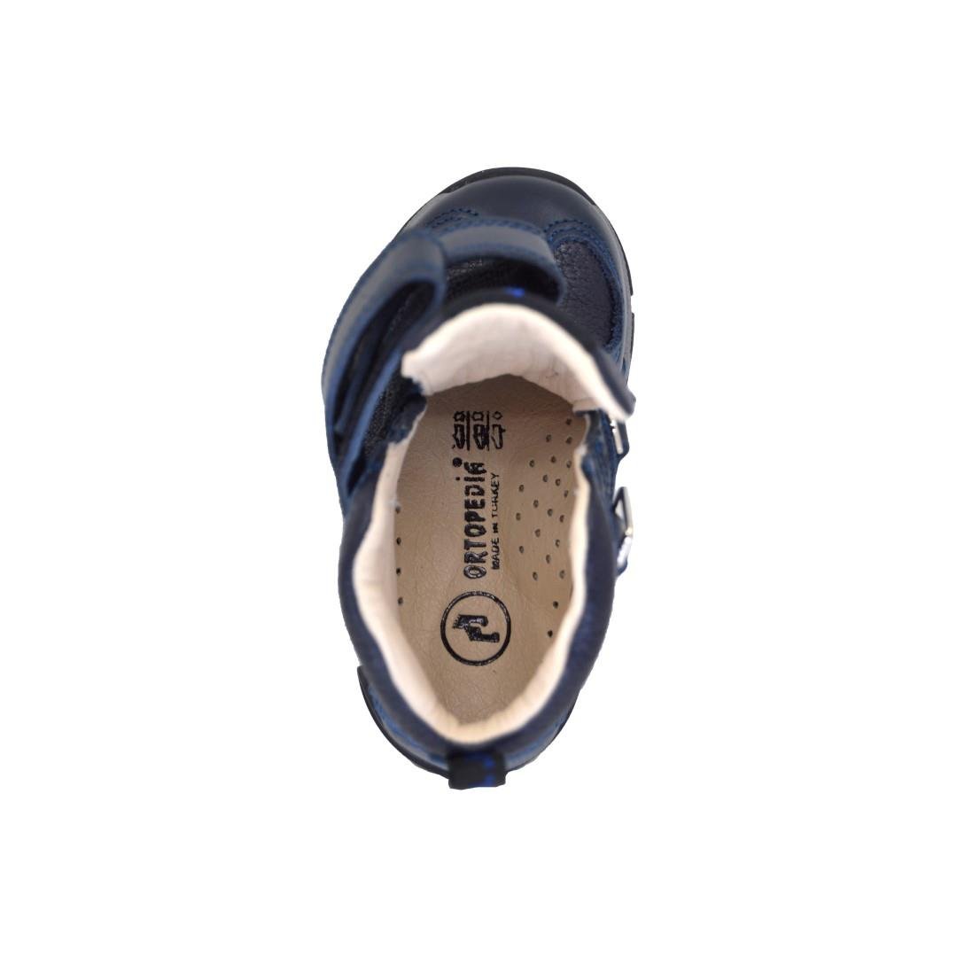 KategorisizOrtopedia Hakiki Deri Bebek Bot 2018 LACİVERT