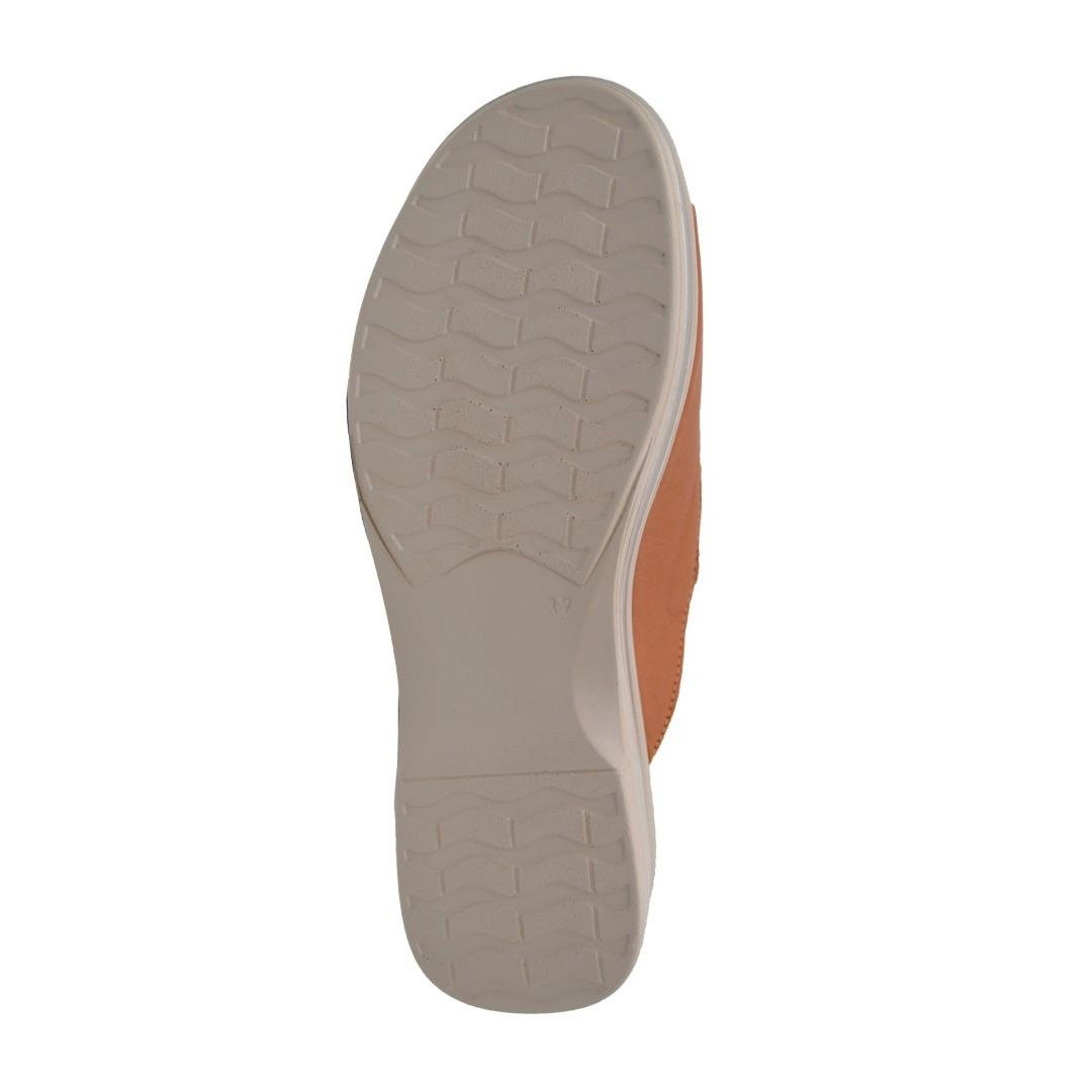 KategorisizOrtopedia Hakiki Deri Comfort Kadın Terlik 2200 TABA