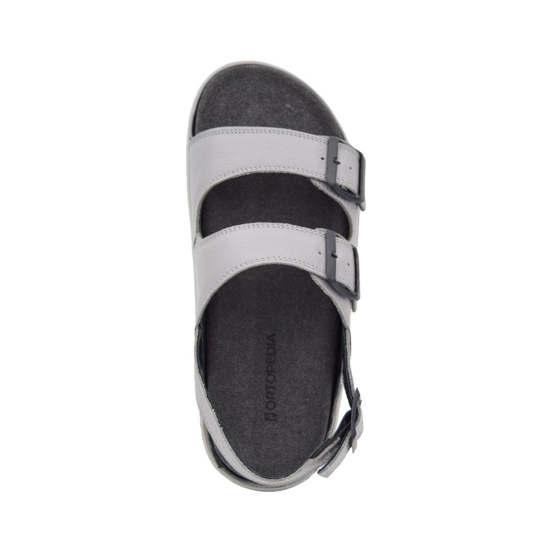 KategorisizOrtopedia Ortopedik Comfort Erkek Sandalet Hakiki Deri 2193 GRİ
