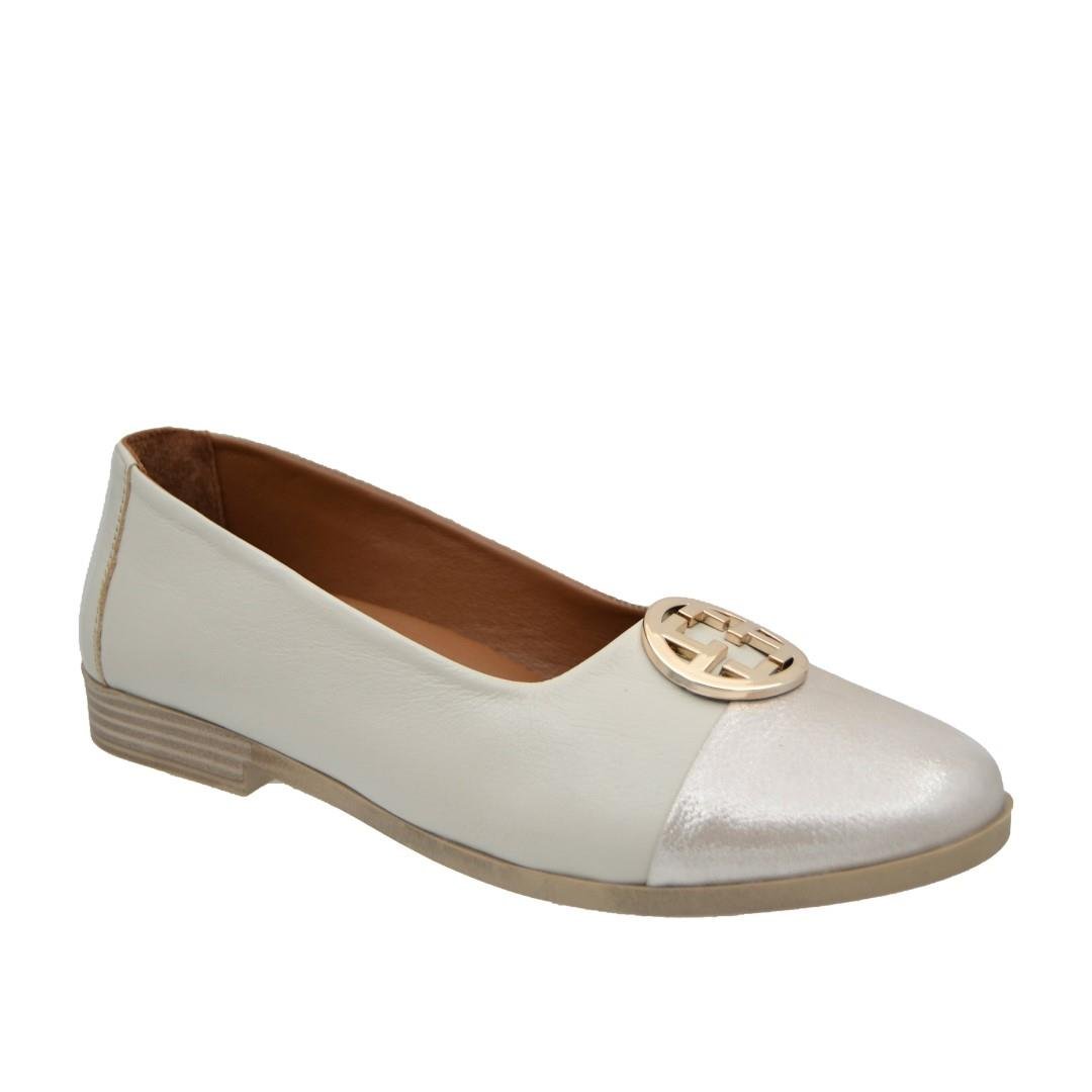 KategorisizOrtopedia Tokalı Kadın Babet Ayakkabı Hakiki Deri 2209 BEJ