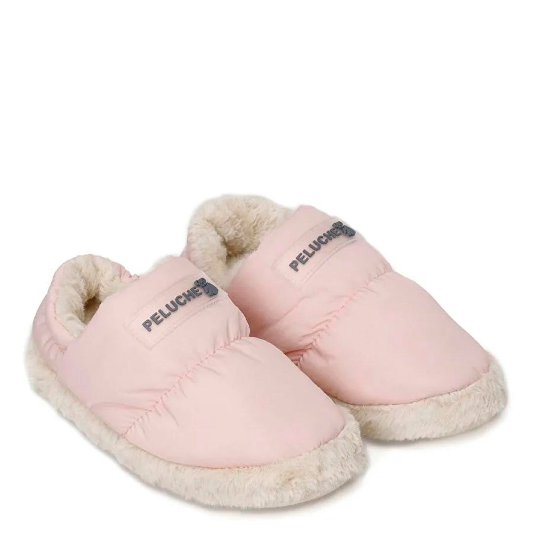 KategorisizPeluche Parachute Unisex Ev Terliği PEMBE