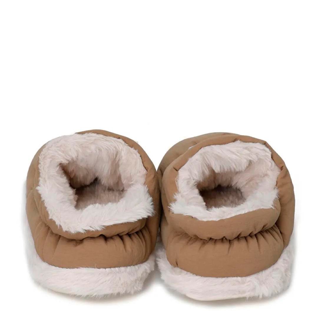 KategorisizPeluche Parachute Unisex Ev Terliği KAHVERENGİ