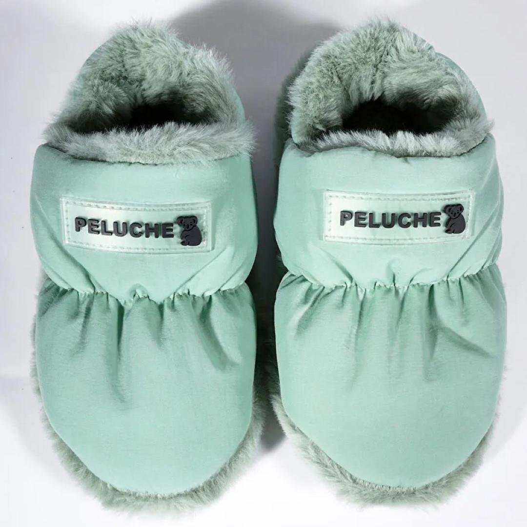 KategorisizPeluche Parachute Unisex Ev Terliği MİNT YEŞİLİ