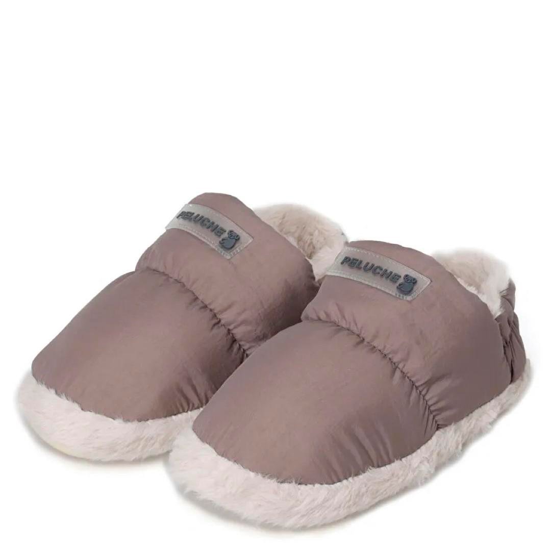 KategorisizPeluche Parachute Unisex Ev Terliği KOYU MÜRDÜM