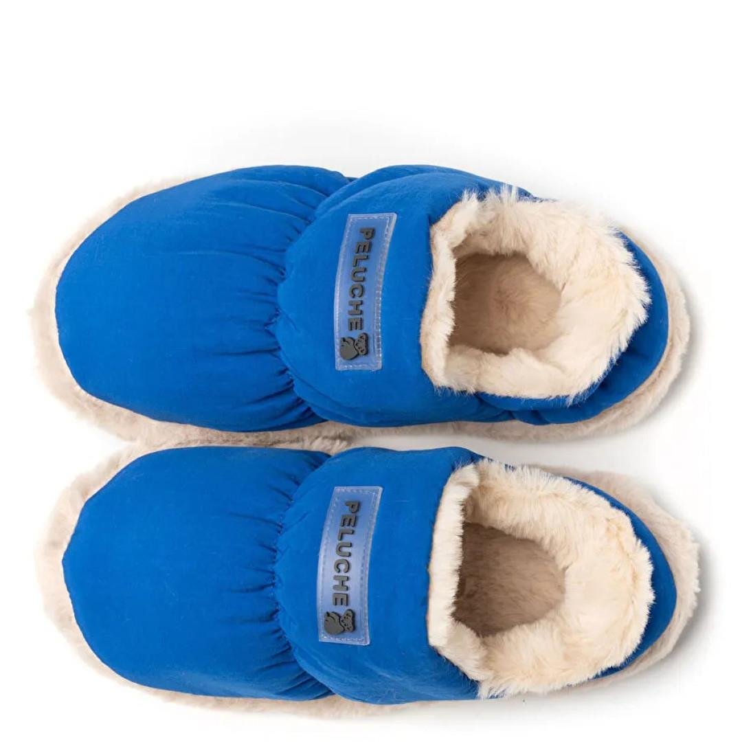 KategorisizPeluche Parachute Unisex Ev Terliği MAVİ