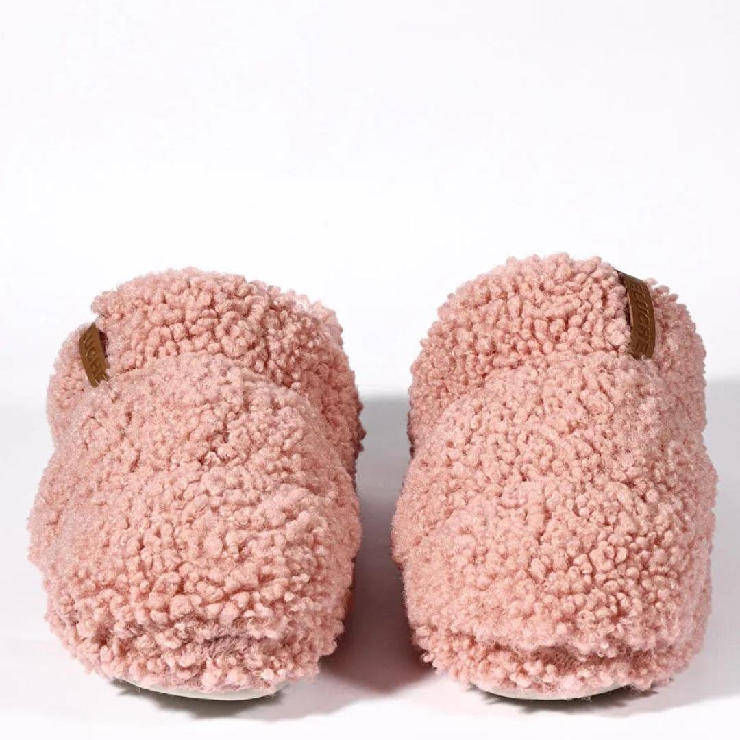 KategorisizPeluche Teddy Kadın Ev Terliği PEMBE