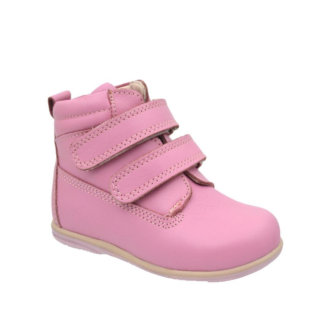 Kız Bebek BotOrtopedia Bebek Deri Bot 1265 PEMBE