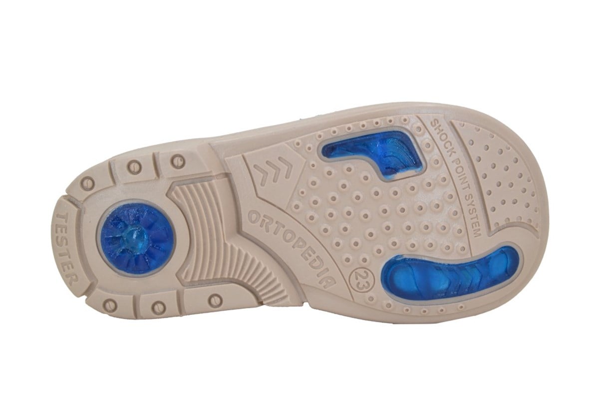 Kız Bebek SandaletOrtopedia Bebek Deri Sandalet Dincoheel 1120 - BEYAZ