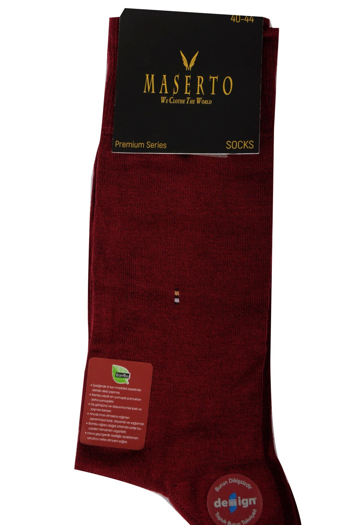 MASERTO ÇİZGİ DESENLİ ERKEK ÇORAP