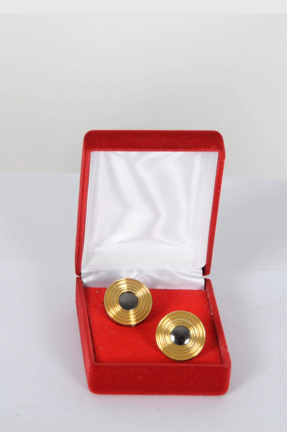 Maserto Klasik Altın Sarısı Kol Düğmesi