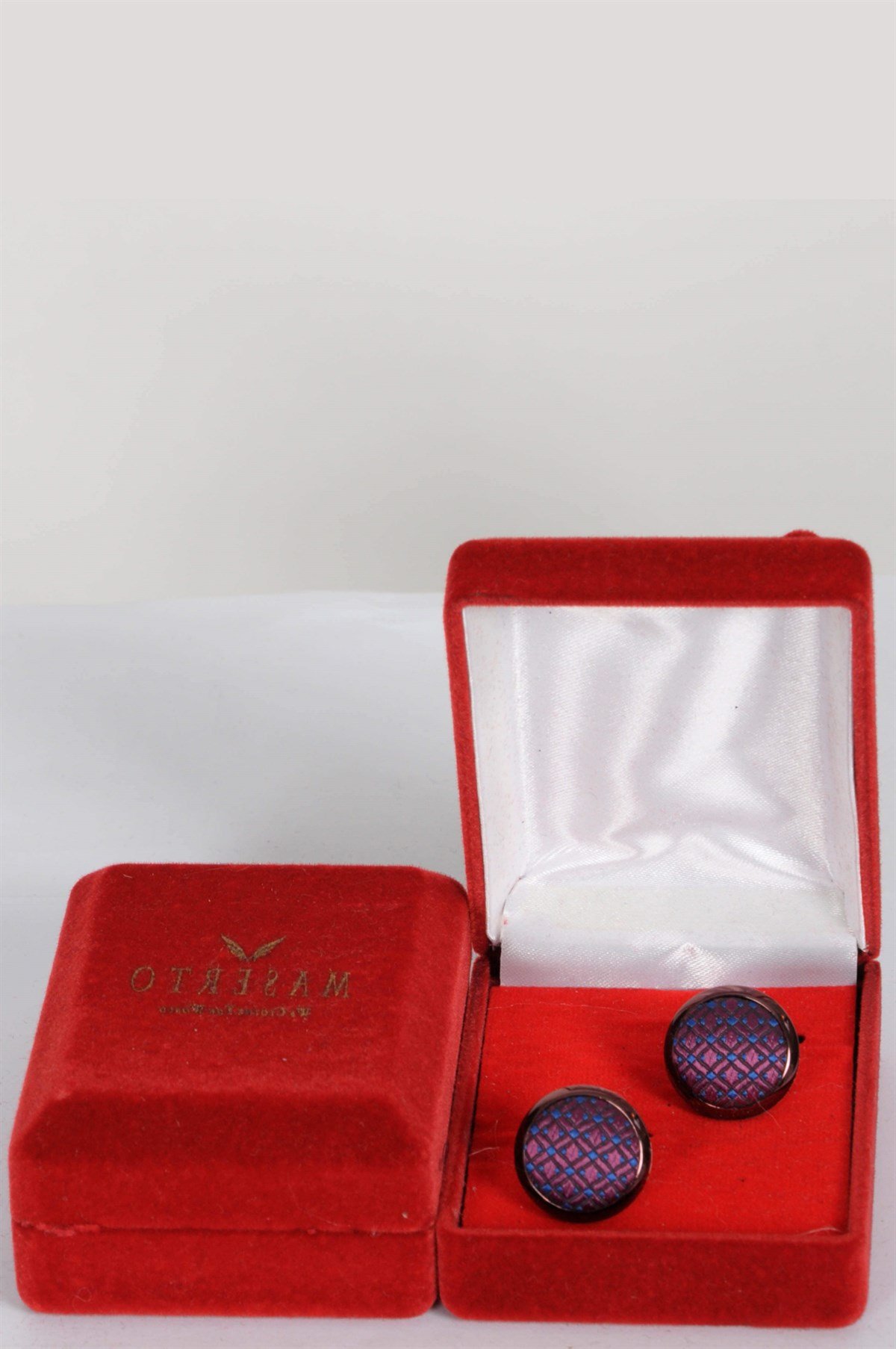 Maserto Klasik Desenli Kol Düğmesi