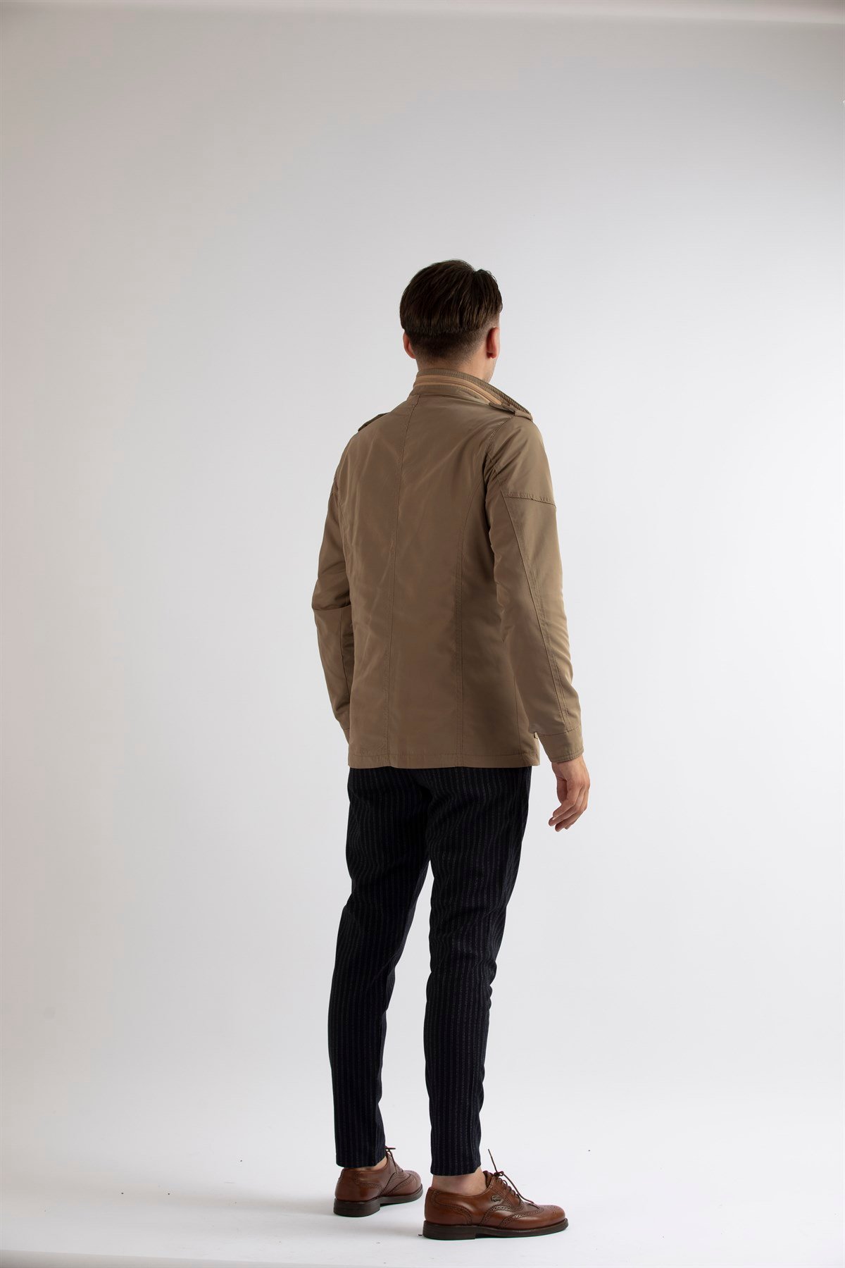 MASERTO SLİM FİT SAFARİ MONT BEJ