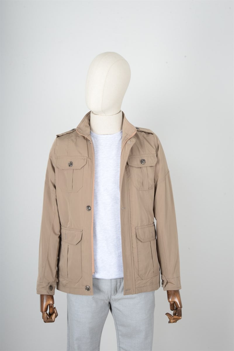 MASERTO SLİM FİT SAFARİ MONT BEJ