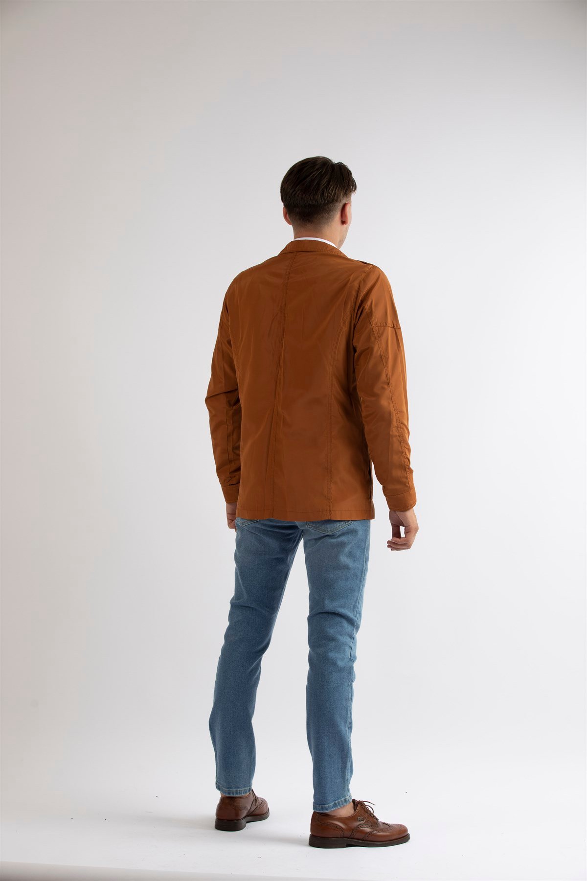 MASERTO SLİM FİT SAFARİ MONT HARDAL