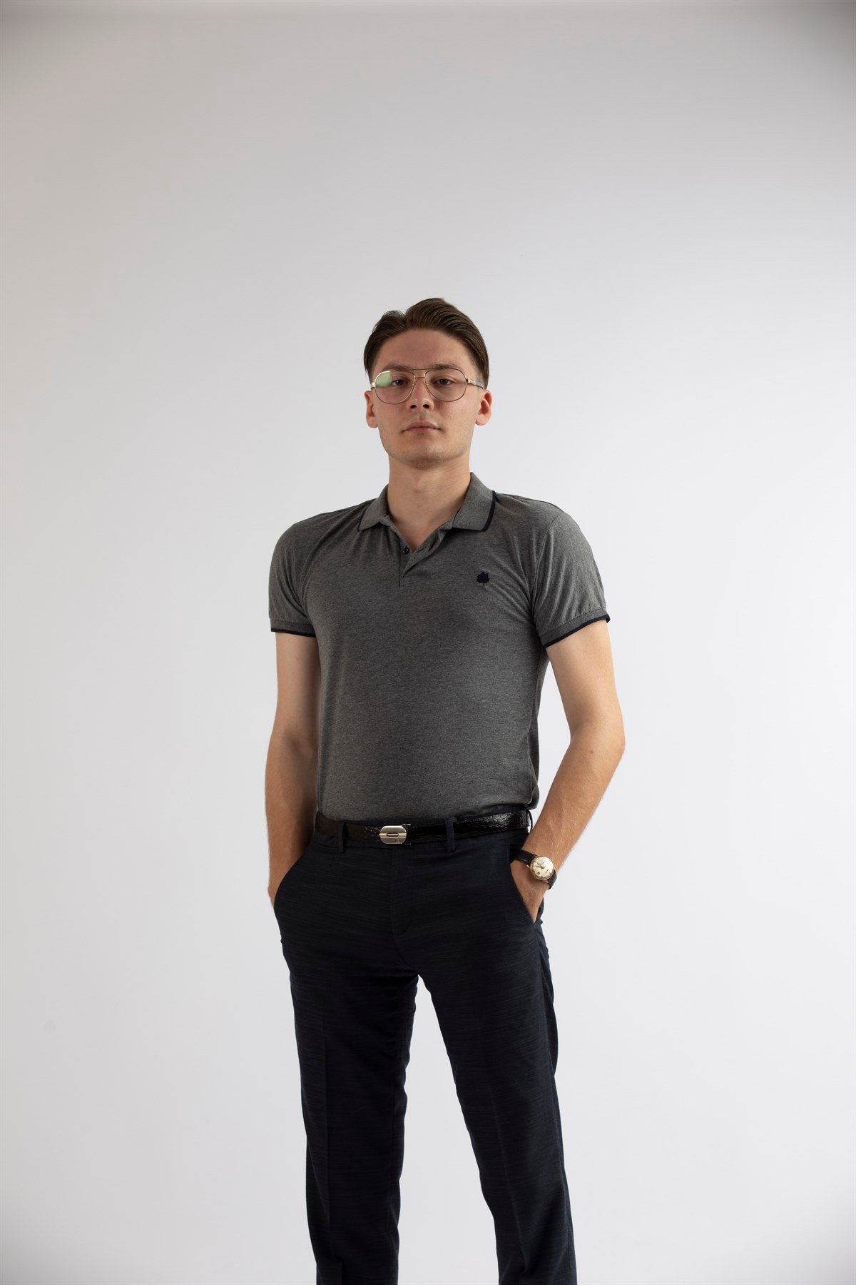 Maserto Slimfit Tişört Kırmızı