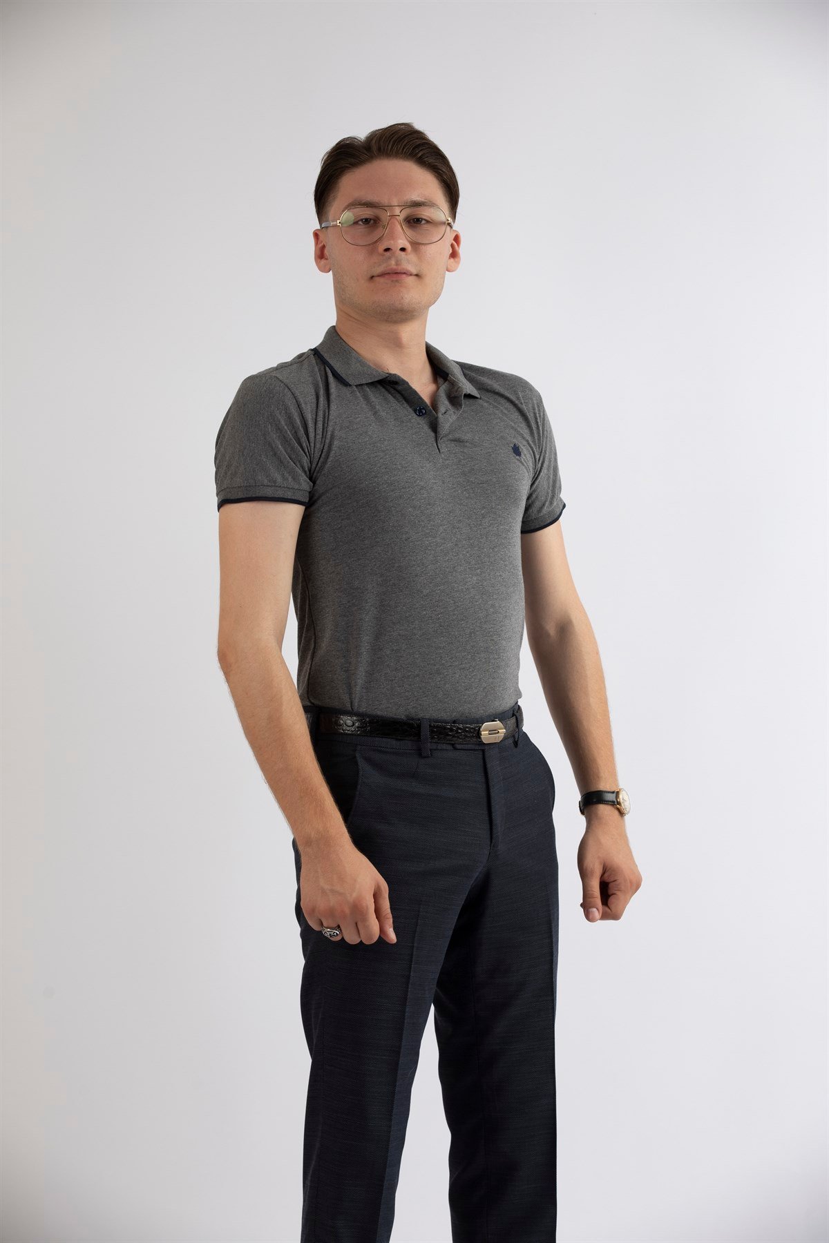 Maserto Slimfit Tişört Kırmızı