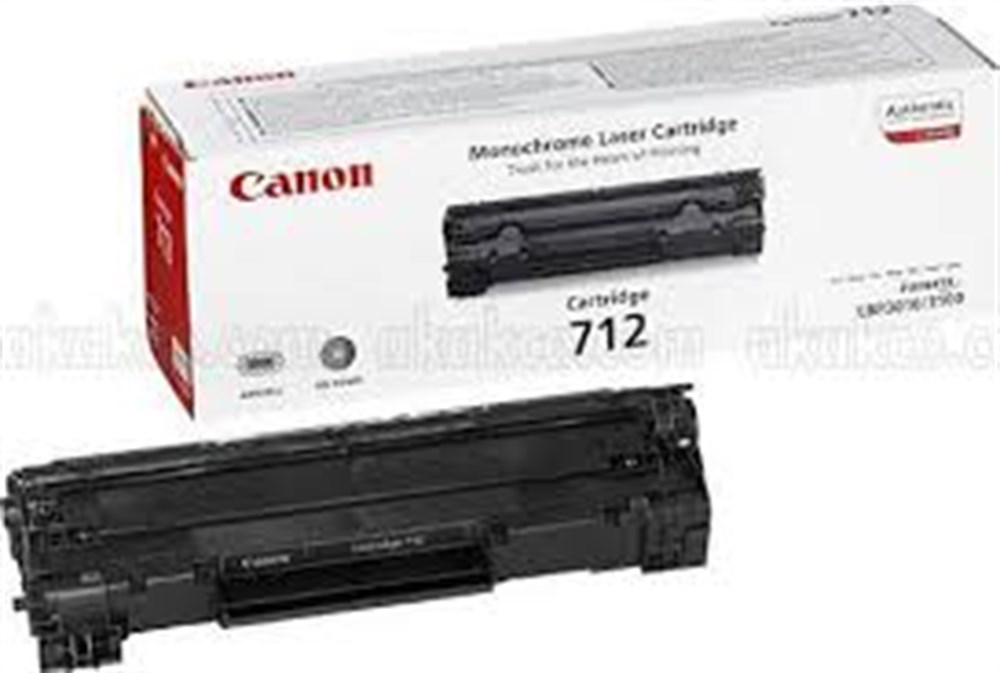 Canon 712 (CRG-712Bk) Orjinal Toner Kartuş - Siyah