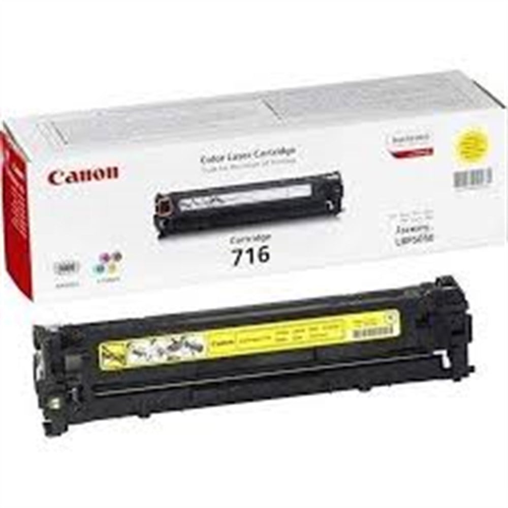 Canon 716Y (CRG-716Y) Orjinal Toner Kartuş - Sarı